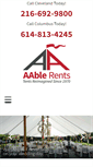 Mobile Screenshot of aablerents.com